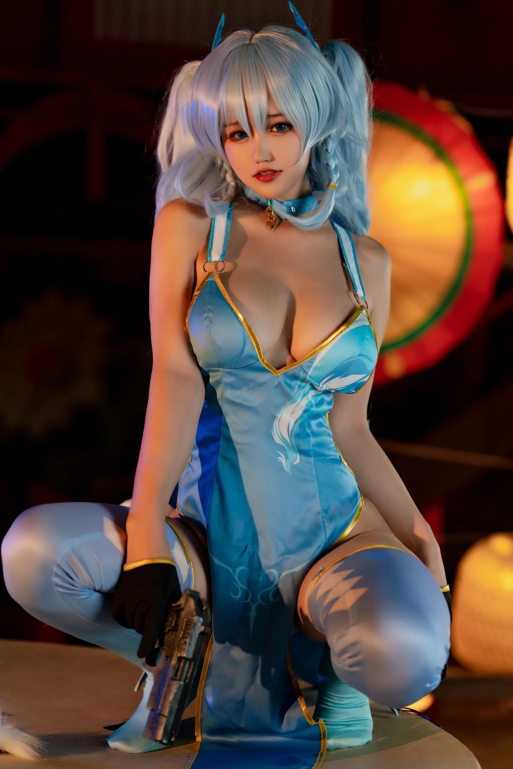 小仓千代w – NO.58 舰长 pa15旗袍 [20P]插图9